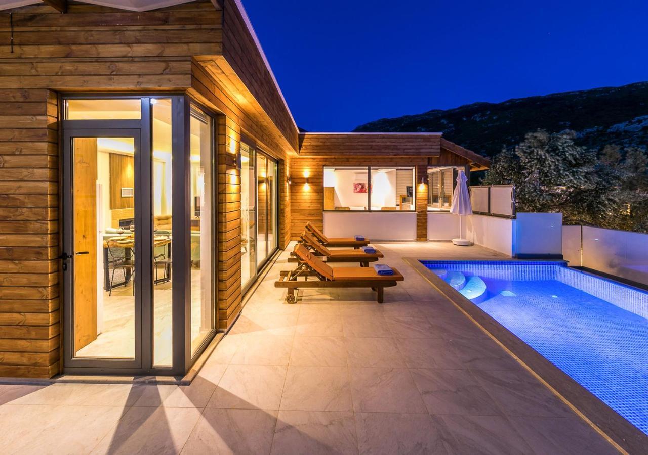 Villa 2 Sleeps 4 Isolated Honeymoon-Villa Sardunya Kas Exterior foto