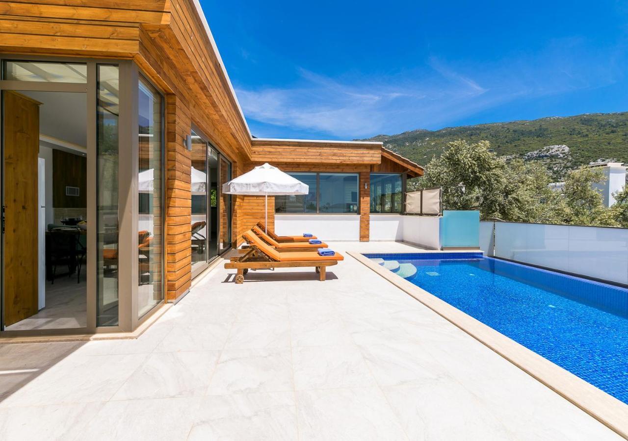 Villa 2 Sleeps 4 Isolated Honeymoon-Villa Sardunya Kas Exterior foto