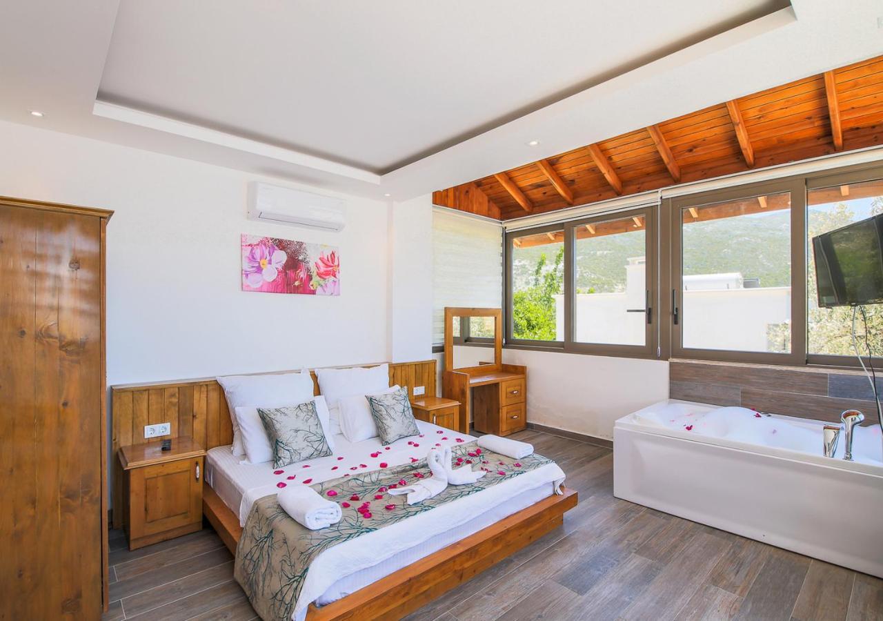 Villa 2 Sleeps 4 Isolated Honeymoon-Villa Sardunya Kas Exterior foto